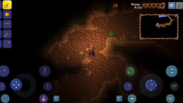 Прохождение террарии за стрилка в нормал моде 1 часть смотреть онлайн