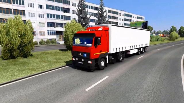 Maz 5340/5440/6430A8 Reworked - Euro Truck Simulator 2 Mod смотреть онлайн