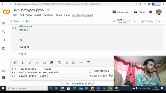 Complete python datatypes information | primitive and non primitive | Different data types python смотреть онлайн