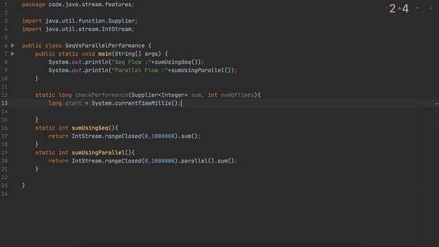 Sequential Stream vs Parallel Streams in Java8 | Sequential and Parallel Streams Performance Test смотреть онлайн