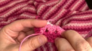 ВЯЖЕМ ЯРКИЙ ПЛЕД КРЮЧКОМ. Часть 2. ПРОСТАЯ ОБВЯЗКА КРАЯ