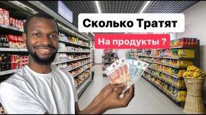 Buying Groceries in Russia for a week | иностранцы в Российском магазине
