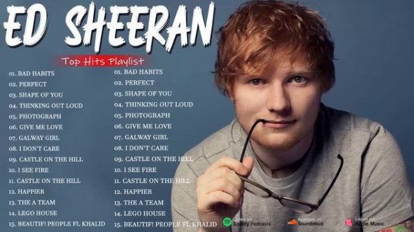 Ed Sheeran Greatest Hits Full Album 2023🔔🔔The Best of Ed Sheeran Playlist🔔Ed Sheeran Best Songs 202