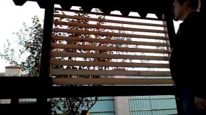 Жалюзи деревянные