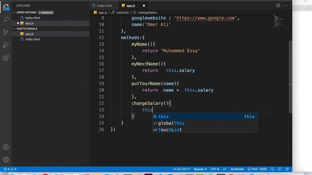 7 Vue JS events смотреть онлайн
