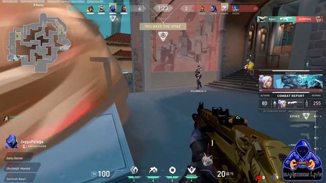Valorant live with sahid banga hindi #sahid360yt #valorant #game смотреть онлайн