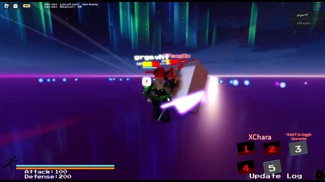 X!Chara vs Sakuya || SS || Roblox смотреть онлайн