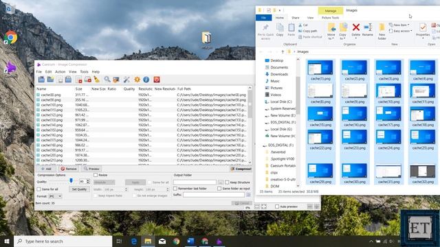 How to Resize and Compress Several Images at Once in Windows 10 for FREE смотреть онлайн