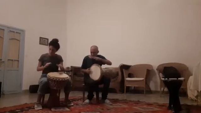 Yonatan Bar Rashi and Adi Max, darbuka & djembe смотреть онлайн