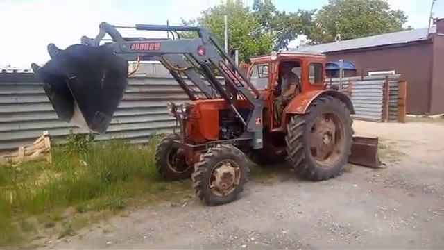 Погрузчик ФАВОРИТ 1000 Comfort на трактор _ ПАЛЕХАГРОМАШ смотреть онлайн