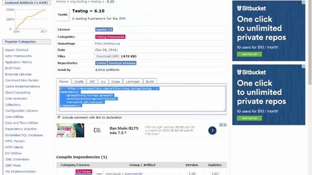 Execute TestNG tests with Maven build смотреть онлайн