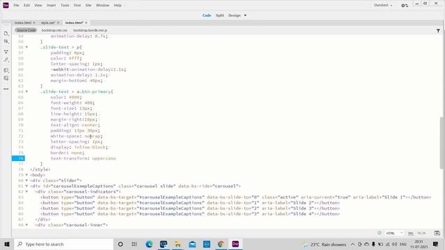 Bootstrap Automatic Slider free Download | Bootstrap slider with text animation смотреть онлайн