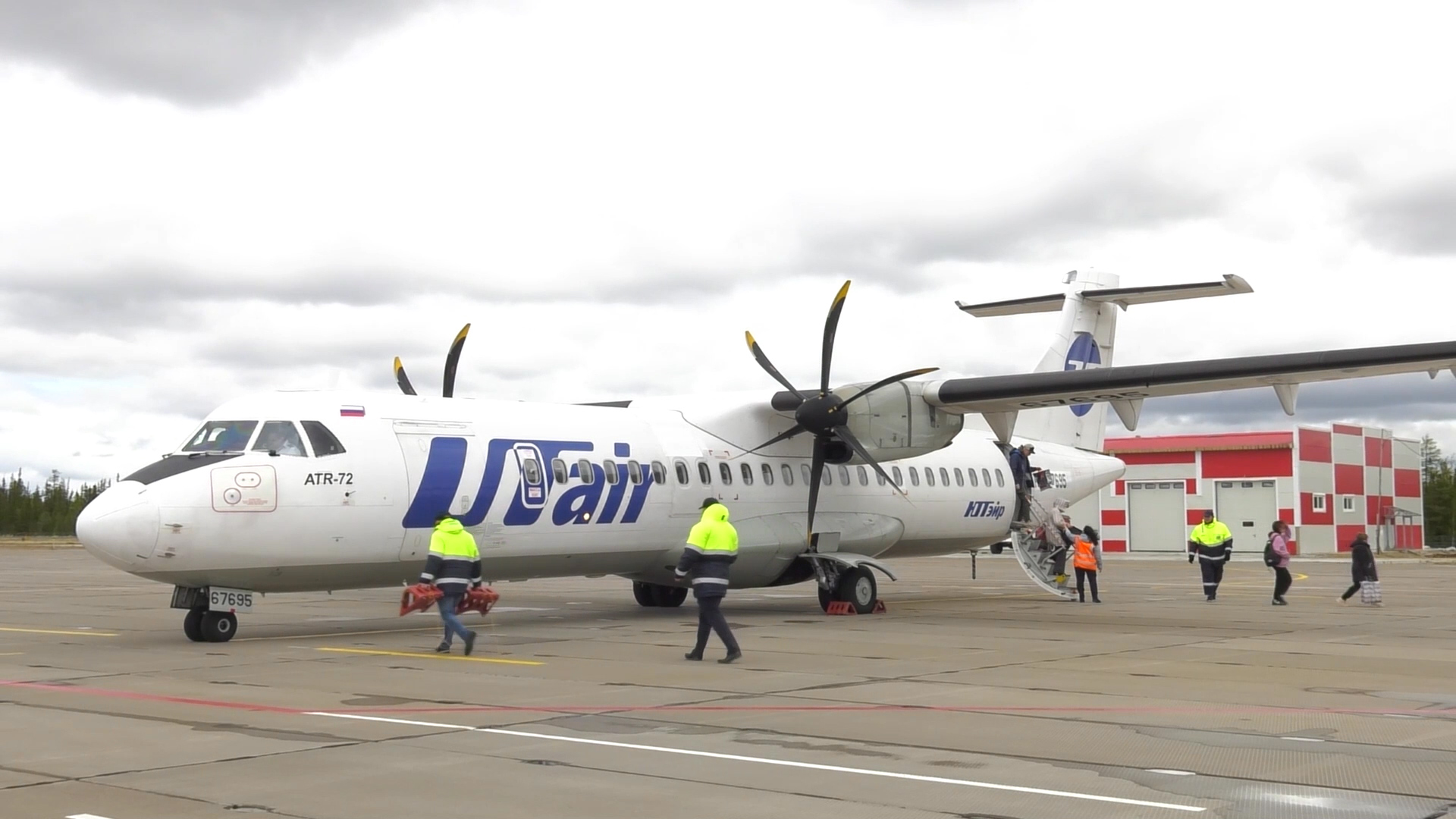 ATR 72 – первый рейс в Красноселькуп.