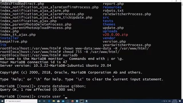 Installing Gibbon v20 on Ubuntu 20.04 LTS Virtual Private Server смотреть онлайн