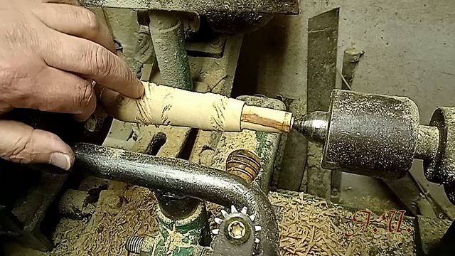 Нарезка витых каннелюр при помощи шайбы..mp4 смотреть онлайн