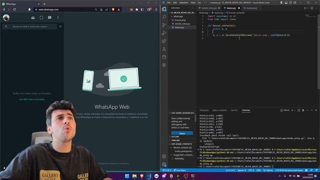 Creo un BOT de WHATSAPP para IMRPESIONAR a MI NOVIA! смотреть онлайн