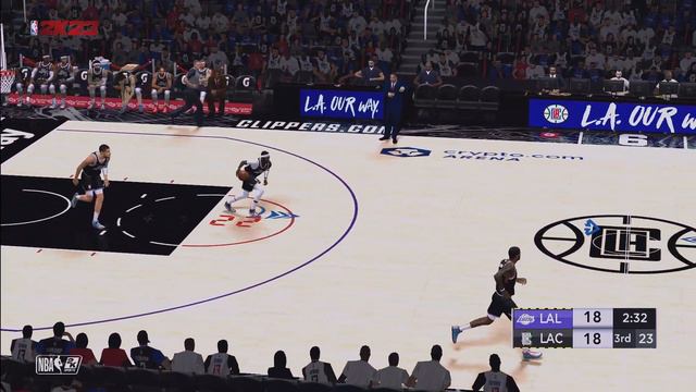 NBA 2k14 to 2k23- BATTLE OF LA! Lakers at Clippers FULL GAMEPLAY AD VS PG DUEL! WHAT A GAME! смотреть онлайн