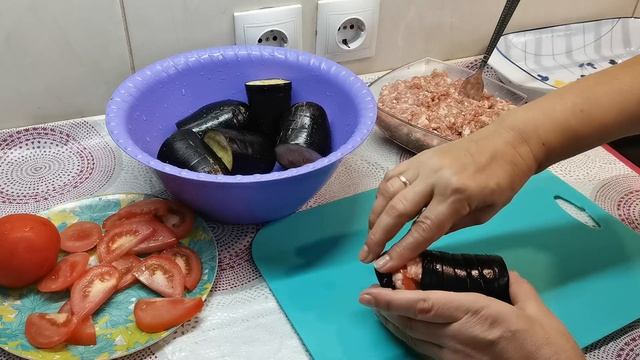 Блюдо украсило праздник.Баклажаны и... смотреть онлайн