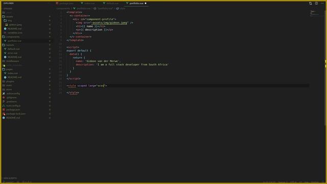 Creating a static website with Nuxt.js and Vuetify смотреть онлайн