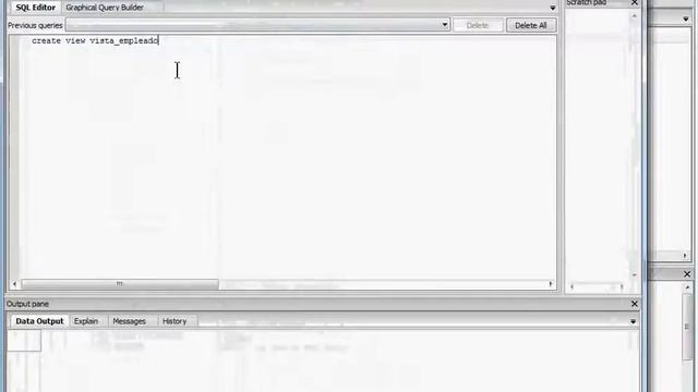 Create View en pgadmin смотреть онлайн