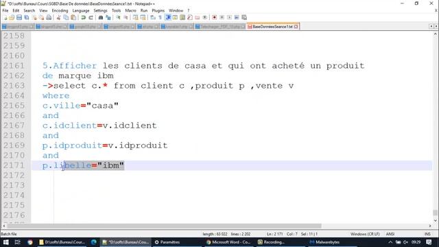 SQL:Count,Min,Max,Avg,Sum,Group by ,Joinutres,Sous requetes смотреть онлайн