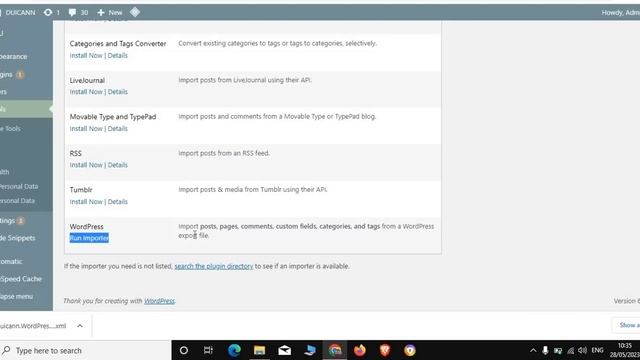 How to import wordpress content смотреть онлайн