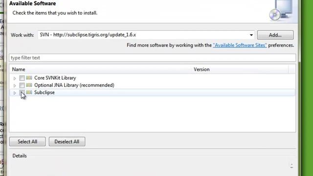 Intro to Eclipse IDE | Part 3 - Installing the Subclipse SVN (Subversion) plug-in смотреть онлайн