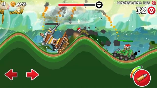 Hills Of Steel - New Tank TOWER Walkthrough Game Android Gameplay смотреть онлайн