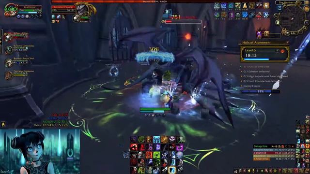 9.2.0 Halls of Atonement +6 Frost DK Best DMG Dealer!! Shadowlands Season 1 Deathknight PvE-WoW смотреть онлайн