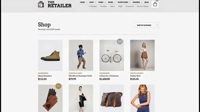 The Retailer - Retina Responsive WooCommerce Theme (ThemeForest) смотреть онлайн
