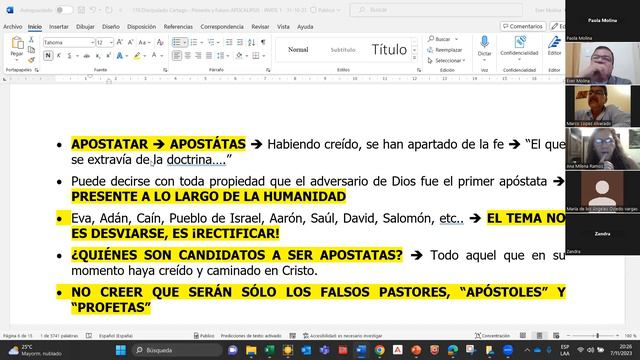 Discipulado Efesios 4:23 - 07 11 23 смотреть онлайн