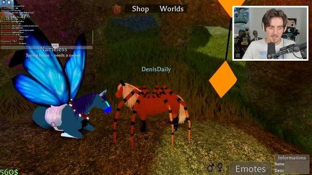 Being the MOST ANNOYING HORSE in Roblox Horse Simulator.. смотреть онлайн