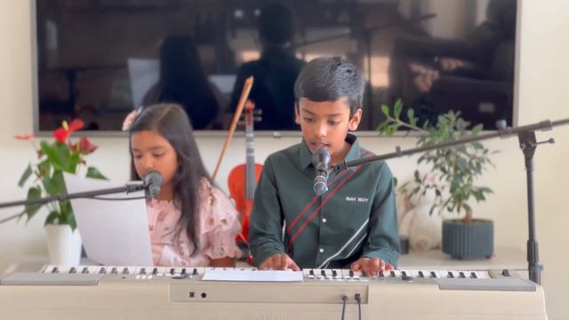 Solid Rock | Piano Cover | Joel and Shiloh смотреть онлайн