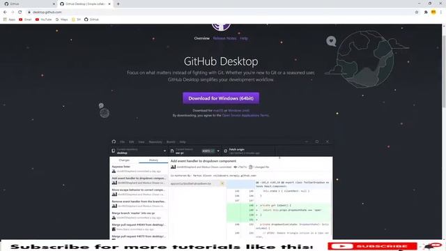 What is Git| how to install GitHub Desktop application |version control & source code management смотреть онлайн