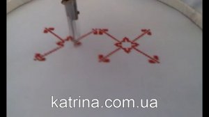 Машинная вышивка крестом. Вышивальная приставка Delta Professional