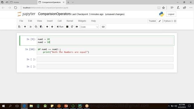 Python Programming in Kannada : 5. Comparison Operators & Operations смотреть онлайн