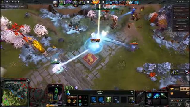 Rubick saves Tiny - Dota 2 a love story смотреть онлайн