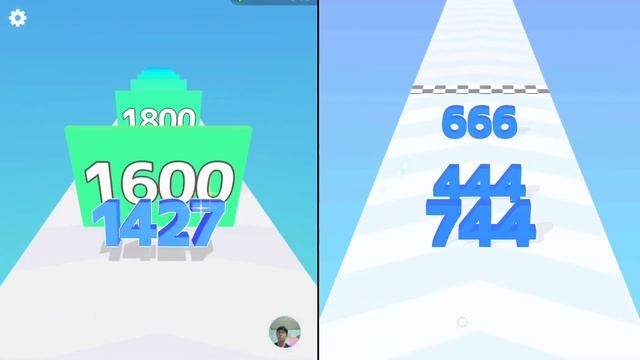 Number Master Vs Number Merge Run - Gameplay Walkthrough (Android, IOS) смотреть онлайн