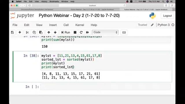 Live | Python Webinar | Python Programming for Beginners - Python Tutorial | Day 2(1/7/20 to 7/7/20 смотреть онлайн