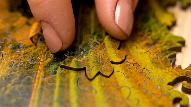 Unidragon | Деревянный Пазл | Nature | Рисовые Поля | Фигурный Пазл смотреть онлайн