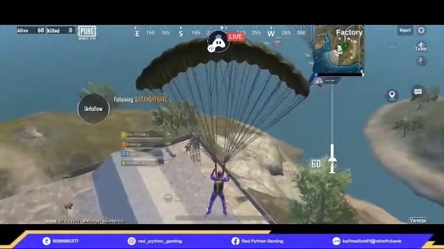 Red Python Gaming Is Live With Pubg Mobile Lite : ? stream | Playing Squad смотреть онлайн