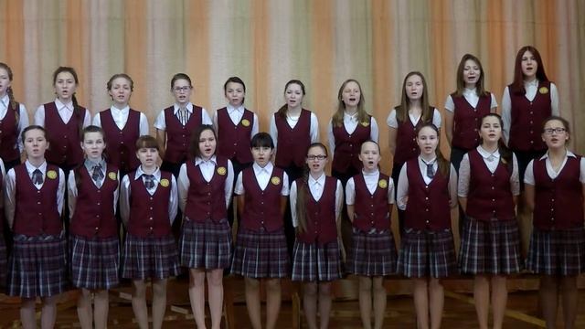 старший хор муз Ю Тугаринова Славословие ч 1 из цикла Рождественский сказ смотреть онлайн