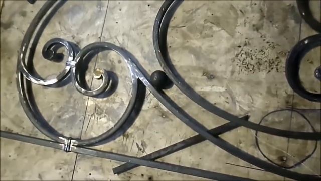 Кованные ограждения ХОЛОДНАЯ КОВКА...Forged fences cold forging смотреть онлайн