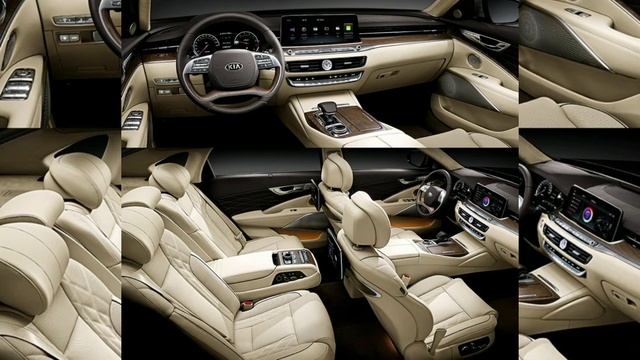 Киа К9 2021 представительский седан премиум-класса/Kia K9 2021 обзор