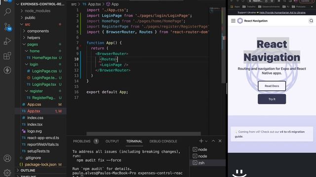 ReactJs - Navegaçao entre páginas - #06 смотреть онлайн