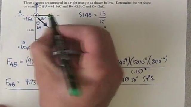 3 coulomb right trangle смотреть онлайн