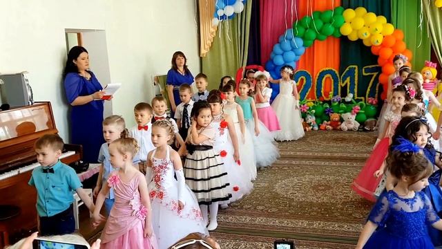 Выпускной в детском саду "Дошкольный вальс" смотреть онлайн