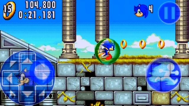 SONIC ADVANCE JAVA - J2ME Loader смотреть онлайн