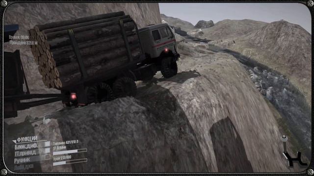 MERCEDES_1632 Карта «Дорога Смерти» версия 1 для Spintires: MudRunner (v14.08.19) смотреть онлайн