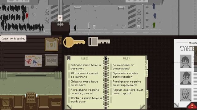 Let's Play: Papers, Please (Loyal Citizen Video 8) смотреть онлайн